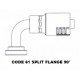 Code 61 90° Split Flange Code 61 90° Split Flange